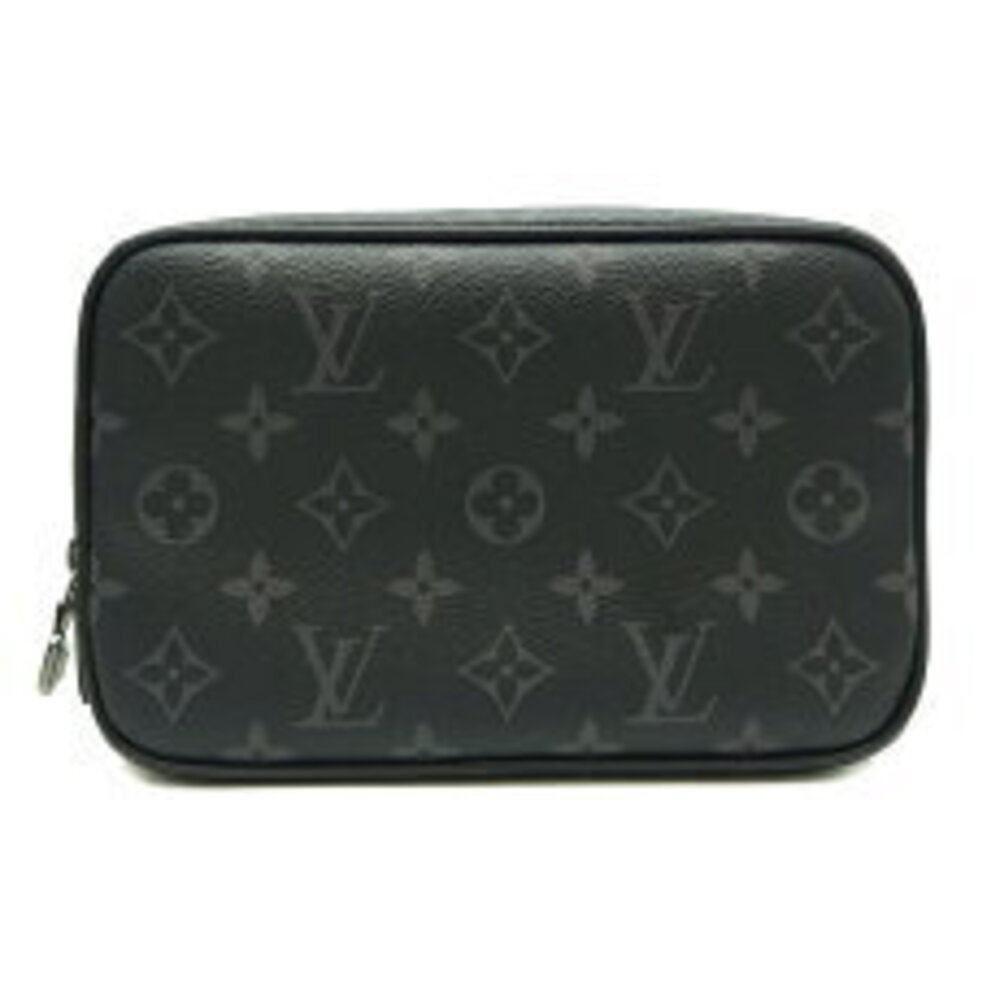 Louis Vuitton Trousseau Toilette Shoulder Bag Monogram Eclipse Black